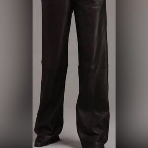 Danier Black Leather Pants